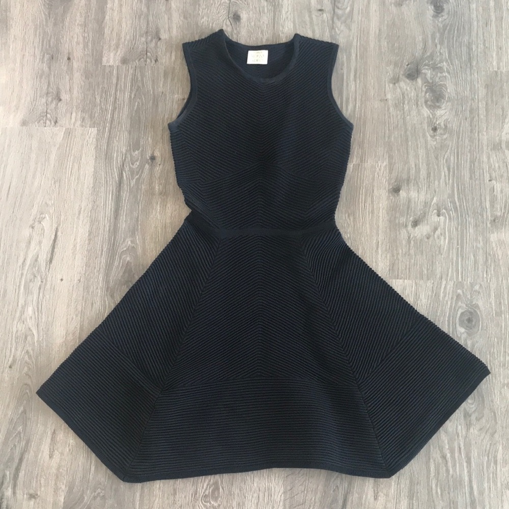 Black Bandage skater dress - Torn by Ronny Kobo S
